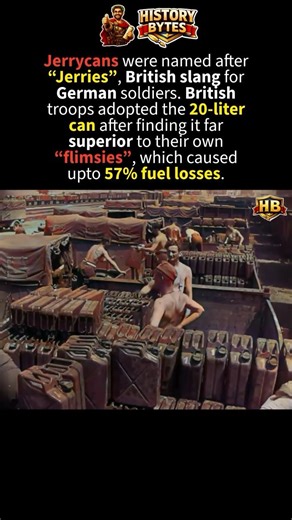 Why WWII Soldiers Switched to German Jerrycans #shorts #facts