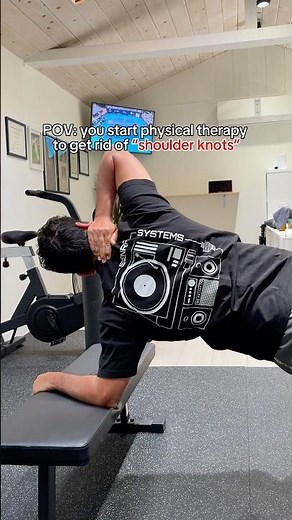 Get rid of Shoulder Muscle Knots with this!