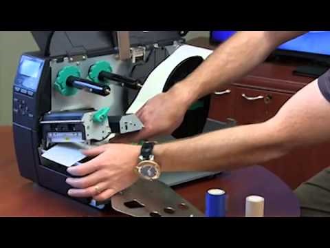 Toshiba BEX4-T1 Printer Loading Media