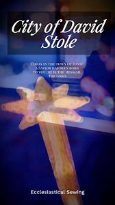 Prepping a Blue City of David Stole for Its New Home! ✨ | Ecclesiastical Sewing