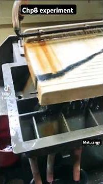 Wilfley table method || live experiment || subscribe for all experiment video #std10