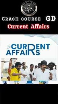 SSC GD Crash Course GK Plan