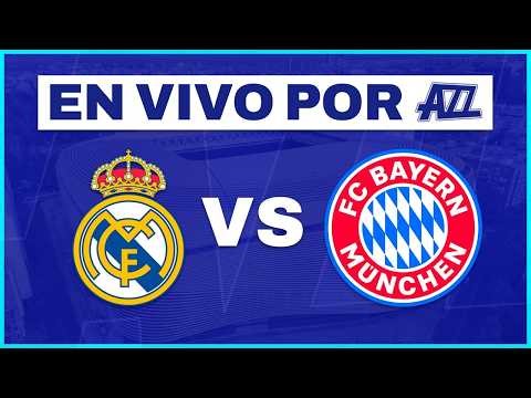 ✅ REAL MADRID vs BAYERN MUNICH EN VIVO | LUCHO DIAZ vs MBAPPE - CUARTOS DE FINAL CHAMPIONS LEAGUE 🏆