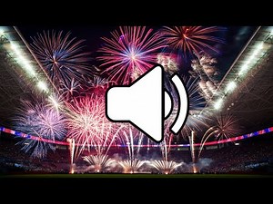 1 Hour Loop of Stadium Fireworks Sound Effect: Immersive Ambiance!