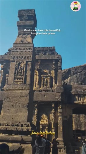 They say these are just caves...". #jainheritage #elloracave #maharashtra #india