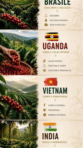 Questa estate ti porto in viaggio tra quattro grandi origini del caffè 🌍☕️