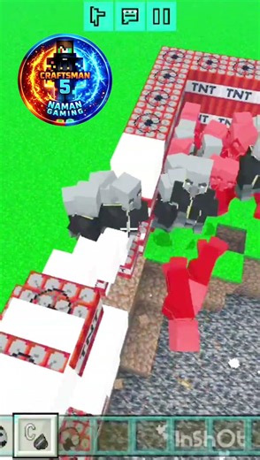 TNT Evoker Explosion Hack in Crafting and Building 😱 Powerful Trap#shorts#shortsfeed#youtuber#gaming