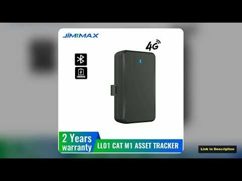 JIMIMAX LL01 Magnetic GPS Tracking Device 4G Assets Locator 10000mAh Battery Bluetooth Car Tracker