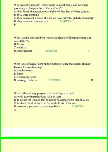 Milady Esthetics Exam Review Chapter 1 4 video