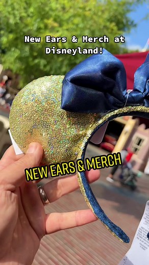 New merch! #disneyland #disney #disneyparks #minnieears #tiana
