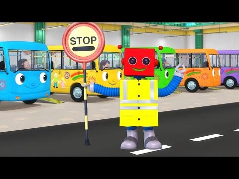 Waiting for the Bus! | Funny Bus Stop Song with Stan the Monster | Classic Baby Songs - LBB