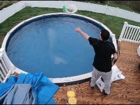 How to Open Above Ground Pool: Salt Water Pool
