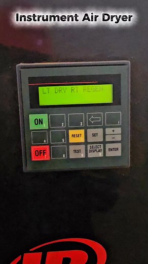 This is an instrument air dryer for drying instrument air before it gets to the instrument. #instrumentation #automation #processcontrol #compressedair | Instrumentation World