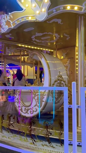 The merry-go-round ride is so much fun 🤩🤩🤩🤩🤩 #merry-go-round #playing-ride