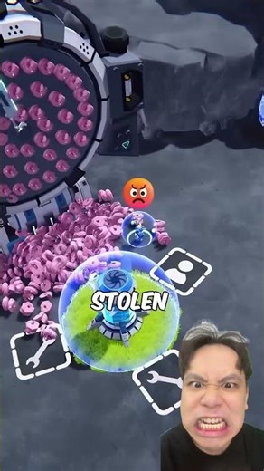 Lấy thịt quái vật để nạp vào máy tạo oxy