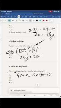 Square Root Trap | ASVAB Math Question Explained Clearly.