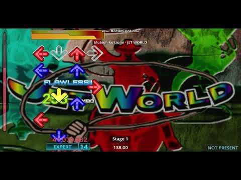 [Stepmania] JET WORLD - Mutsuhiko Izumi (Extreme Gameplay)