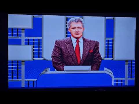 I play as my sister Sarah on Jeopardy! Sports Edition for the SNES