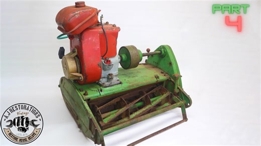 Suffolk Super Punch Lawnmower Restoration Part 4
