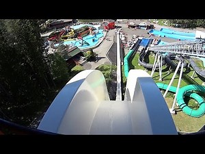 Scary Drop Water Slide at Bø Sommarland