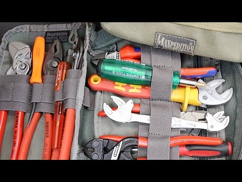 Big Tool Mini Kit! Maxpedition Beefy Pocket Organizer: A sub-$30 solution for big tools on the go.