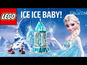 LEGO Disney Frozen: Anna and Elsa's Magical Carousel! | movie comparison Build and Review Set #43218