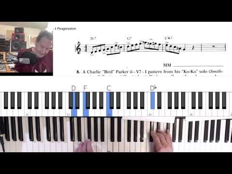 Jazz Vocabulary on the 2-5-1 progression