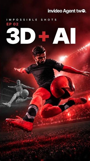3D + invideo agent two=One impossible shot.