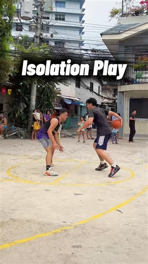 Iso Play x Spin Move🥶 Ft. Joshua Canoy #trendingreel #basketball | Iso Moves