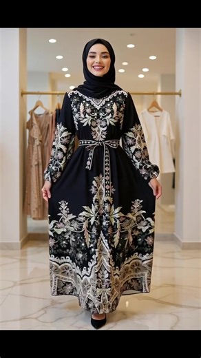 Elegant Floral Long Sleeve Dress for Any Occasion