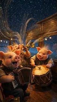 Train Pig #cinematicfantasy #liontrain #whimsicalworld