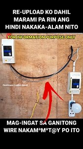 84K views · 1.6K reactions | Service Drop Wire o Wire na galing poste papunta sa inyong Bahay. #electricianscreativediaries #tips | Electrician's Creative Diaries | Facebook