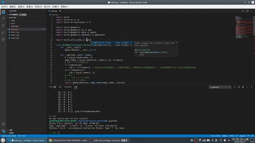 一个很水的PyTorch Geometric教程: 关于数据集的二三事情(PyTorch Geometric系列真正完结警告)