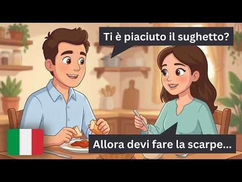 🇮🇹 Learn Italian Dinner Etiquette For Beginners (A1-A2)