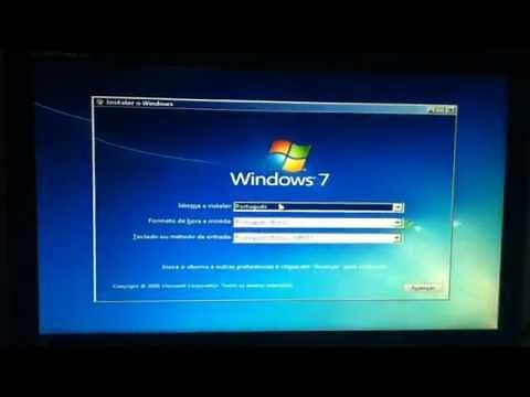 Instalação do Windows 7 Ultimate 64 bits