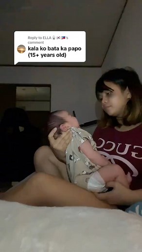 Night routine: Change diaper, breastfeeding, pinaka matagal sa lahat pagpapa burp, change pa ng damit kapag nabasa ng lung ad. Yan ang night routine naming may mga newborn baby pag gabi kaya puyat 😅 Laban mga mommies 🥰😘 | Pamela in Japan