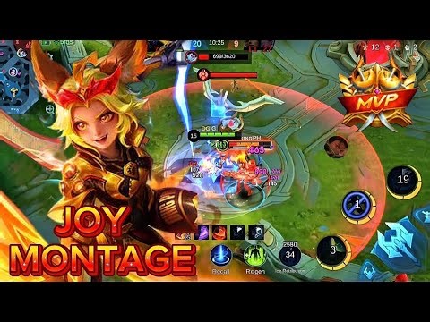 ⚡ INSANE JOY MONTAGE | Unstoppable Combos & Outplays | Mobile Legends
