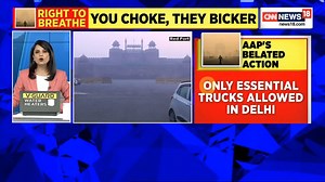 Delhi battles with air pollution but politics erupts amid #RightToBreathe. @PrashastiMedia & @rupashreenanda with the latest! Join the broadcast with @SiddiquiMaha | News18 | Facebook