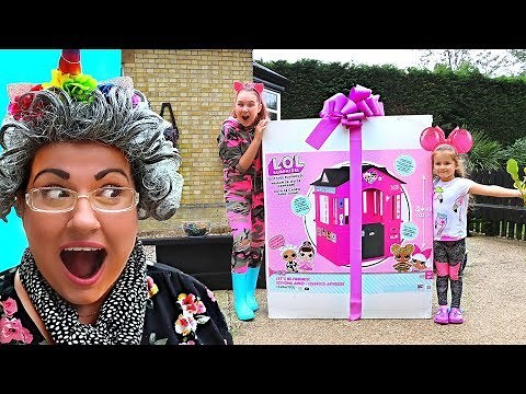 Ruby Pretend Play with PINK Kids PlayHouse Toy