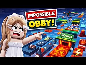 I Tried Beating the Impossible Roblox Obby… 😳