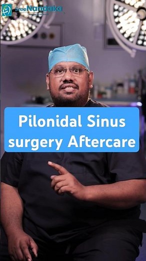 Pilonidal sinus surgery | Post operative care after surgery #surgerytips #aftercare