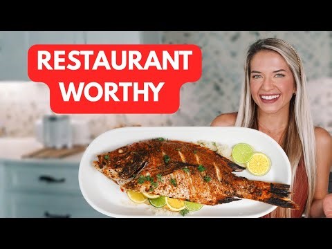 Stuffed Red Snapper That Melts in Your Mouth