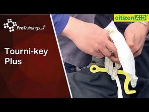 Tourni-key Plus - low cost effective tourniquet for catastrophic limb bleeds, must have for anyone