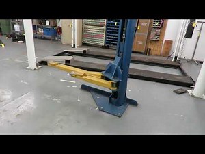 Rotary SPOA10 Asymmetrical Two Post 10,000LB Car Lift