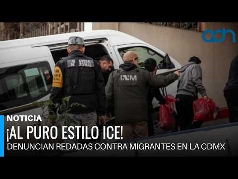 In true ICE style! Raids against migrants in Mexico City are reported.