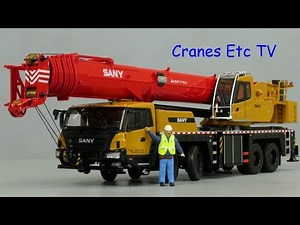 Sunraise Sany STC800TS Truck Crane by Cranes Etc TV