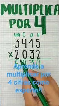 LEARN TO MULTIPLY BY 4 DIGITS LIKE AN EXPERT