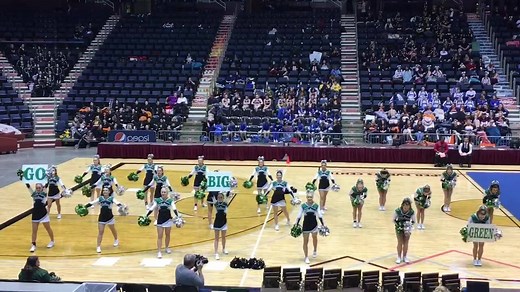 Green River High School - Wyoming Cheer team performed their 4A Game Day routine at the 2019 State Spirit Competition earlier today at the Casper Events Center. Awesome job! | Wyo4News