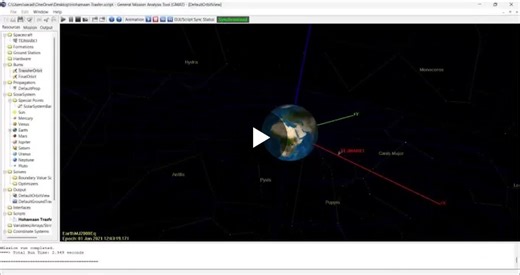 Simulating Hohmann Transfer Orbit with GMAT | Pranav Kulkarni posted on the topic | LinkedIn