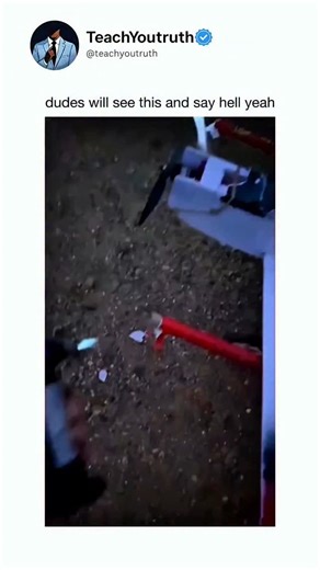 teachyoutruth | Under twilight skies in a wide open field, a daring inventor straps massive fireworks to a sleek model airplane and lights the fuses as... | Instagram